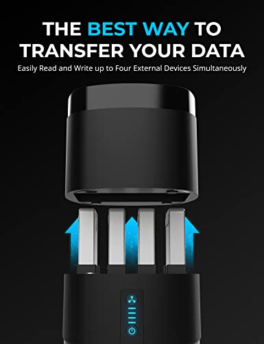 Image of SABRENT 4-Bay USB Type-C External SSD Docking Station (DS-4BNE)