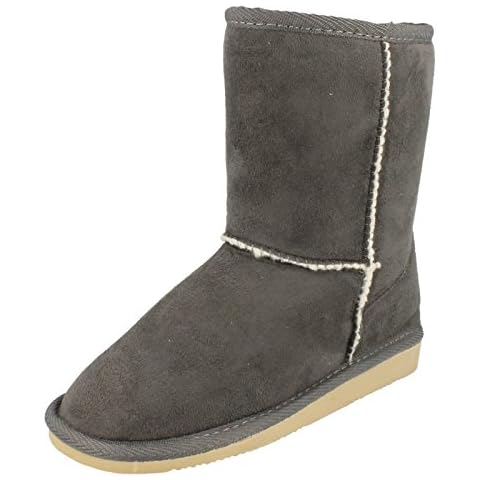 Spot On Ladies Faux Fur Winter Boots Cover