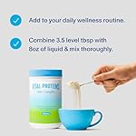 Vital Proteins Collagen Peptides + Biotin 10000mcg Hair Complex, Hair Growth Supplement - Clinically Studied Lustriva to Promote Thicker Fuller Hair, 20g Unflavored Collagen for Women 11.4oz Powder - Image 5