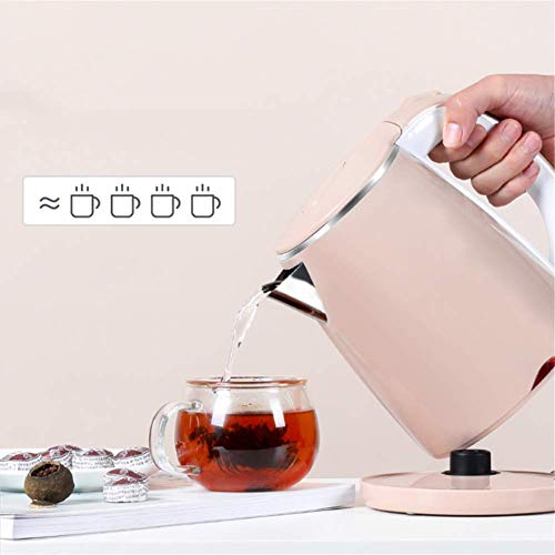Hervidor eléctrico portátil de acero inoxidable 1L miniatura 6