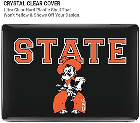 Skinit Case + Skin Compatible with MacBook Pro 15in (2016-19) - Officially Licensed OSU Oklahoma State Cowboys Orange Design