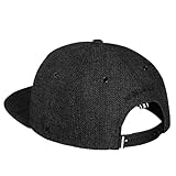 Nebelkind Snapback Cap Men Women Bandana Grey, OneSize, Basecap Cap, Size Adjustable, Unisex, Trendy, Streetwear Style, Baseball Cap with Straight Peak, Retro - Image 3