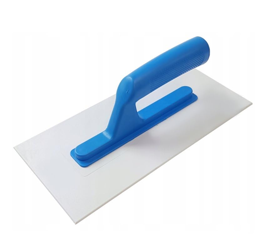2 x Plastic Trowel ABS 11" Rendering Texturing Top Coat Cement Float Trowel 280 x 140 x 3 mm (Blue) - Image 2