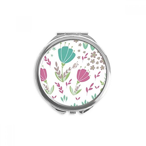 Miroir de poche usine de fleur cadeau idéal pour retouche beauté