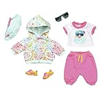puppenkleidung baby born ✔ Lieferumfang: Jacke, Shirt, Hose, Schuhe, Bumbag, Sonnenbrille