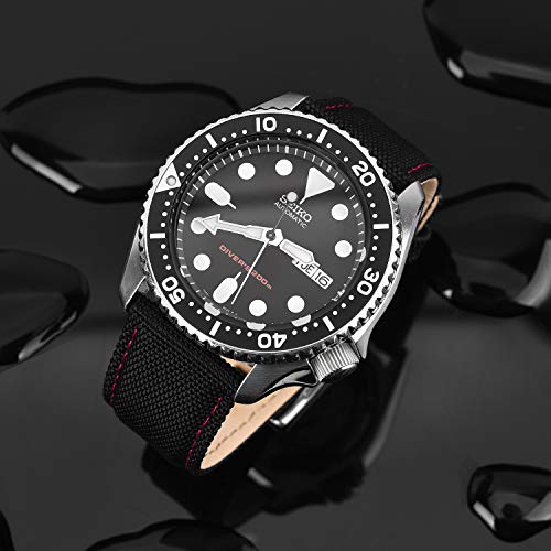 Ritche 20Mm Sailcloth Wristbands Watch Strap, Quick Release Sailcloth Watch Band For Omega X Swatch Moonswatch Padding Design Watch Bands For Men Women #TOP1