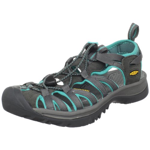 KEEN Women's Whisper Sandal,Dark Shadow/Ceramic,8.5 M US