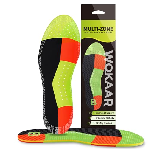 Wokaar All-Day Support Shoe Insoles