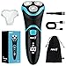 Price comparison product image MAX-T Electric Shaver for Men, Cordless Electric Razor with Travel Case, Wet & Dry Use Men's Electric Shaver with Pop-Up Trimmer, 3D Rechargeable IPX7 Waterproof Rotary Shaver Best Gift for Dad/Lover