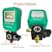 Vanlison Portable Digital HVAC Manifold Gauge Set Refrigerant Gauge Diagnostic Tool for R134A/R410A/1234YF 12 Refrigerants | Pressure/Vacuum/Leak Test | Automotive & Home HVAC Maintenance