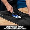 Viking Carpet Cleaning and Scrub Brush for Floor Mats, Cleaning Brush for Car Interior and Home, Black and Blue, 8.3 inch x 2.5 Inch #3
