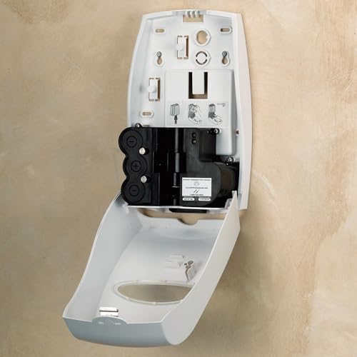 Image of Kimberly-Clark Professional Handwash Soap & Sanitiser Touchless Electronic Dispenser (92147) and Scott Gentle Handwash Foam Soap, Pack of 6, 1.2L /Cassette (Total 7.2 Liters) (30915)