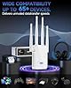 2026 WiFi Extender Internet Booster, 10000 Sq.ft Long Range Repeater Wireless Routers Amplifier, Mesh Wi-Fi 80% Faster | Broader Than Ever, Support More Network Devices at Home, 1-Tap Setup #5