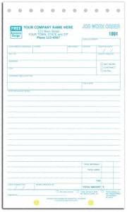 Amazon.com : Carbonless Job Work Order Forms : Office Products