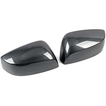 HIGH FLYING Car Exterior Rear View Side Mirror Cap Cover ABS for Subaru WRX STI 2015-2021 without Turn Signal Lights