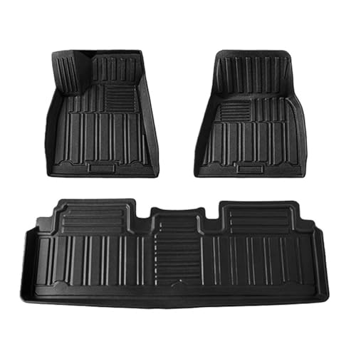 Tapis de sol étanche Tesla Model S doublure toutes saisons en TPE antidérapant