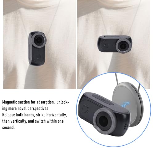 Yunseity Flip Screen Action Camera 4K miniatura 4