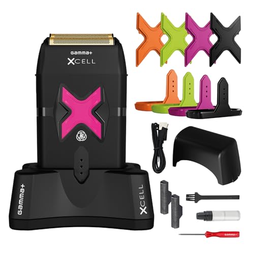 Фото - Електробритва Gamma Piu GAMMA XCELL Golarka Elektryczna do Brody i Włosów Bezprzewodowa Silnik Vector IN2 z Intuitive Torque Control 120 min Pracy Ł