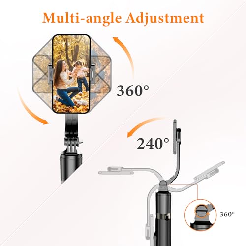 Image of 62 inch Aluminum Alloy Selfie Stick Phone Tripod with Wireless Remote Compatible with iPhone 17 16 15 14 13 pro Xs Max Xr X, Android /Samsung Smartphone Expandable for Travel Selfies Video Recording Vlog