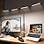 Adjustable LED Desk Lamp – Stepless Dimming & Color Temp Remote Control, Eye-Caring 4 Large Bright Light Souce for Home Office, Flexible Neck, Clamp Base, 5 Lighting Modes for Reading, Computer, DIY