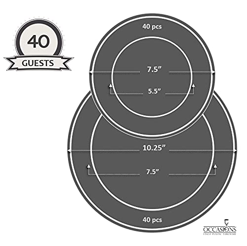 Occasions Finest Plastic Tableware PP-HKMC4768 Occasions " 50 Plates Pack thumb #8