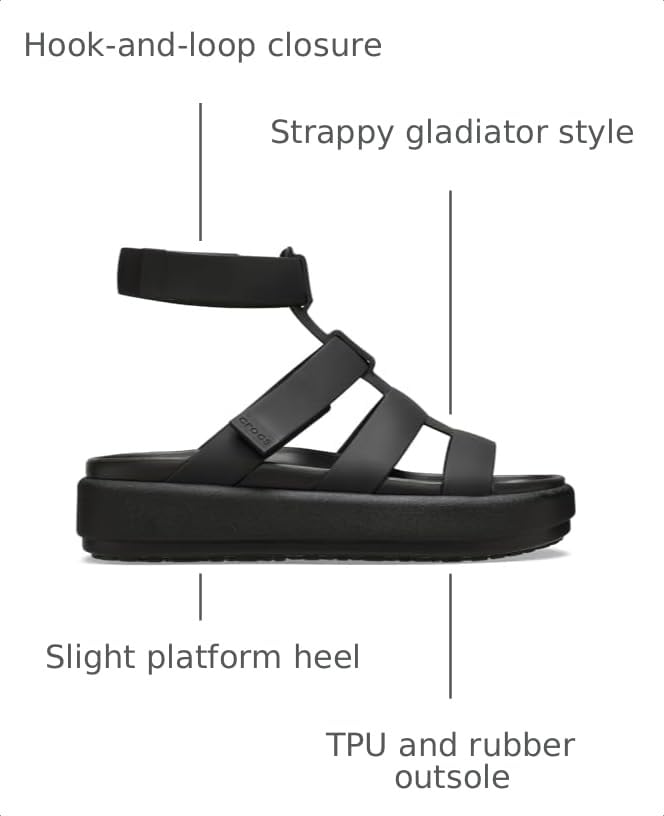 Image of Crocs Brooklyn Luxe Gladiator