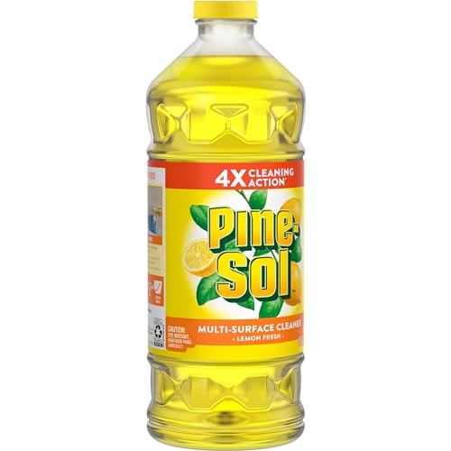 Pine-Sol All Purpose Multi-Surface Cleaner, Lemon Fresh, 48 Ounces (Package May Vary)
