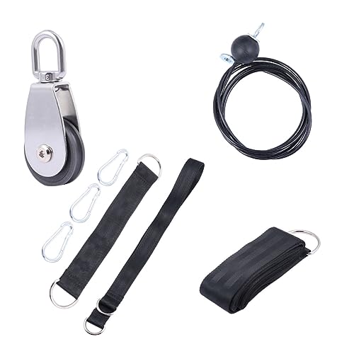 BESPORTBLE 1 Juego De Equipo De Fitness Cable De Alambre Eléctrico Polea De Gimnasio Máquina De Ejercicio Alicates De Alambre Alicates Automáticos De Cinta Doble De Gimnasio