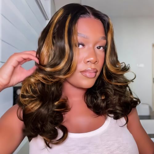 Tinashe Human Hair Wig Glueless Face-Framing Curtain Bangs Loose Body