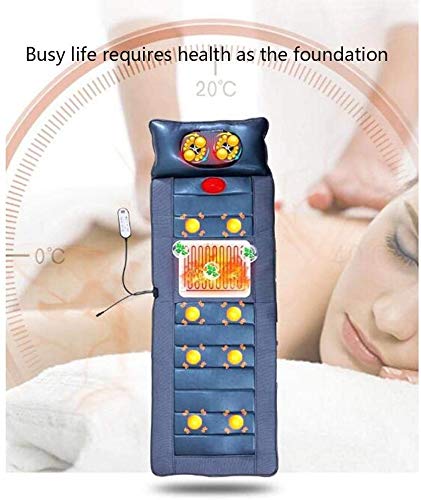 Corsehild Massage Mat With 10 Vibrating Motors And Heating Pad Full Body Massager Cushion #TOP1