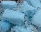 Lupy Lups! Cotton Candy Bulk 120 pack Individually Wrapped (0.52 oz/ea) for Party favors, Buffet table, Pinata and Gifts - Big Size Bag of Treats for a Great Time Unique Soft Snacks for Kids (Blueberry)