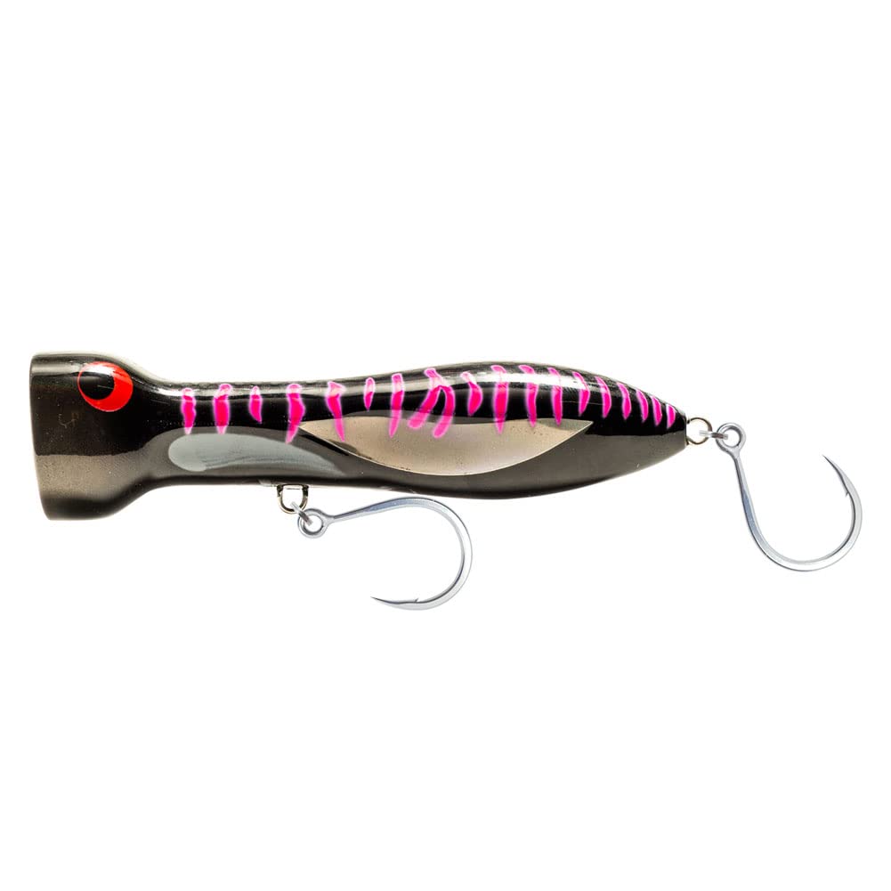 Nomad Chug Norris Popper - 150mm - 85g - Black Pink Mackerel