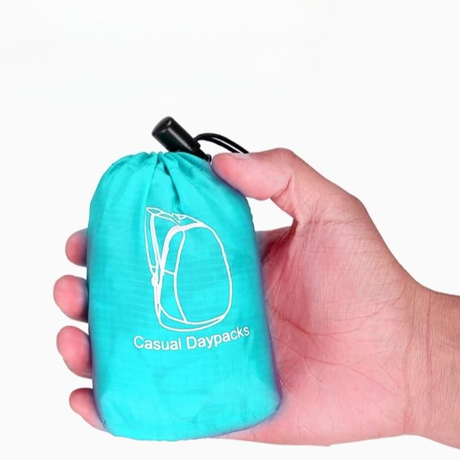 Mochila plegable 20L ligera y resistente al agua miniatura 5
