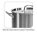 Tramontina Pro-Line Stainless Steel 24-Quart Stock Pot with Lid, Extra Large Soup Pot for Professional Kitchens, NSF-Certified