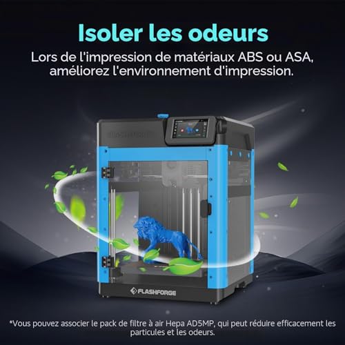 Kit boîtier Flashforge Adventurer 5M caisson DIY pour filament ABS ASA PC - 5