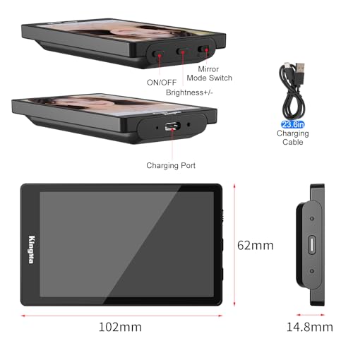 Écran de selfie pour vlog King Ma écran de surveillance smartphone et télécommande Bluetooth - 7