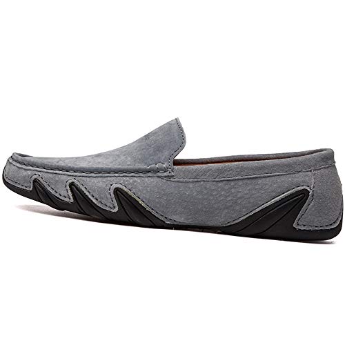 Men Penny Loafers Classic Rubber Sole Boat Shoes Moccasins2