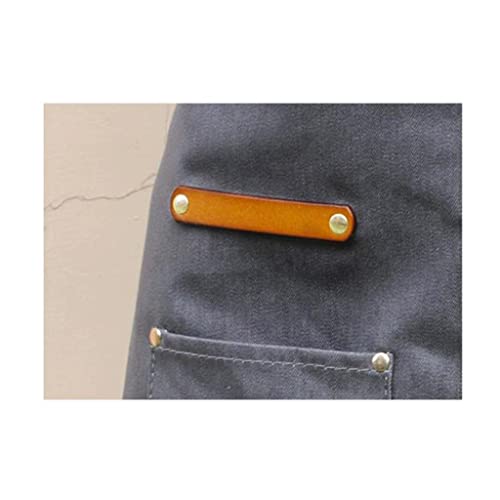 Tablier de toile de denim authentique pour femme créative de taille E - 4