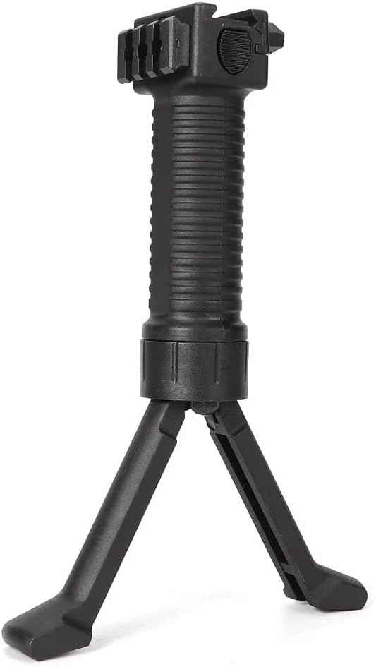SQHYBAG Tactical Rifle Bipod 6-9 Inches Quick Release Bipod with Picatinny Rail Kits for Outdoor Sports (Black) : Sports & Outdoors