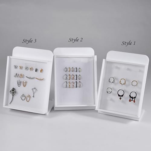 Planificateur de piercing en acrylique transparent pour coiffeuse ordonnée