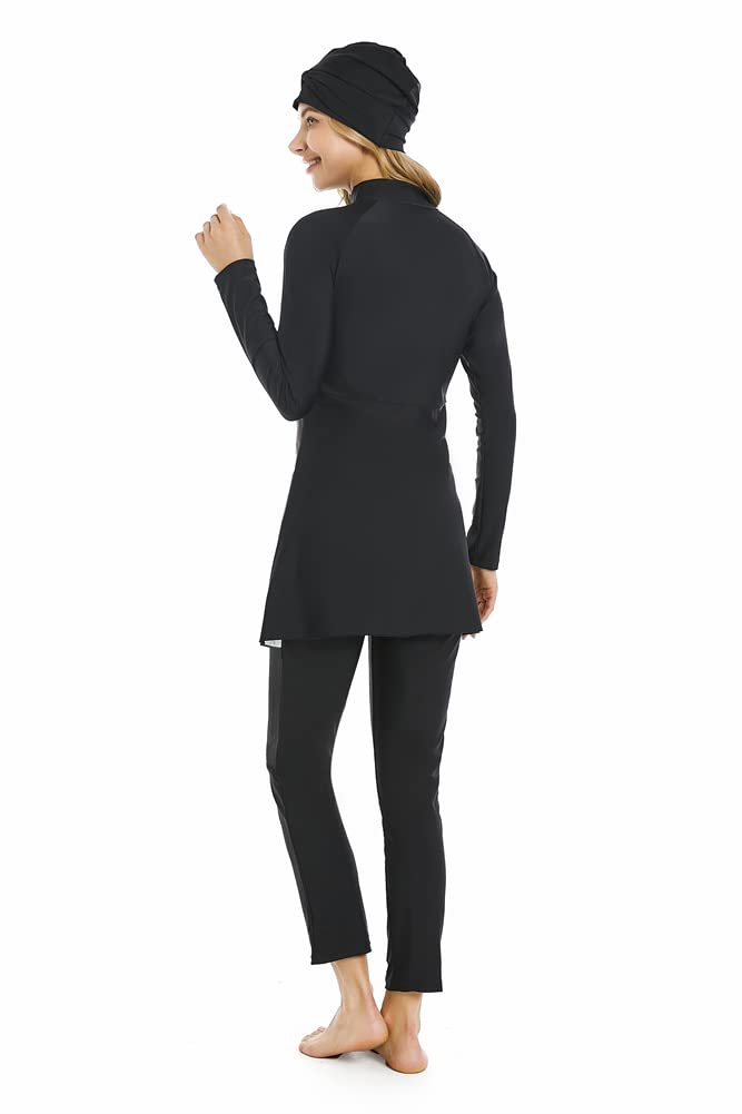 Full Swimming Costume Burkini for Women Modest Girls Swimsuit Islamic Swimwear Plus Size