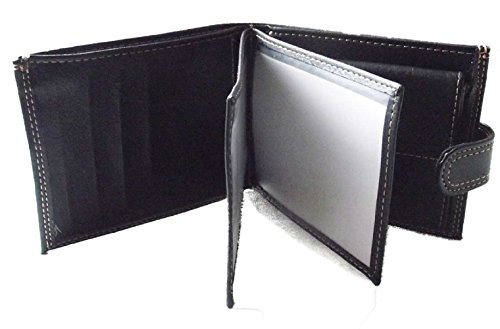 Syl'la - Portafoglio da uomo, con porta monete