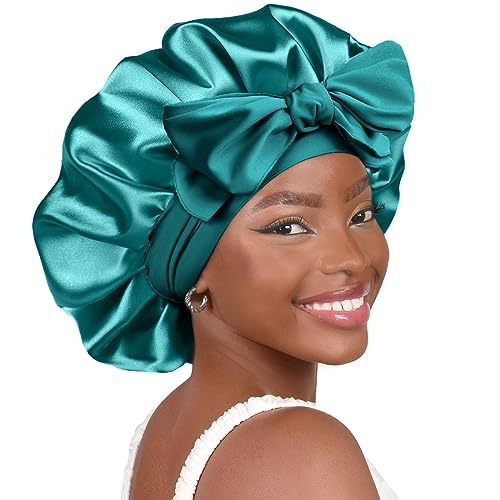 YANIBEST Silk Bonnet for Sleeping Women Adjustable Double Layer...