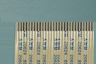 Gimax 100pcs FFC FPC Flexible Flat Cable 1.25 mm pitch 30 PIN 60 100 150 200 300 450 500 600 mm Reverse Contact Sides Type B Opposite - (Color: Length 120mm)