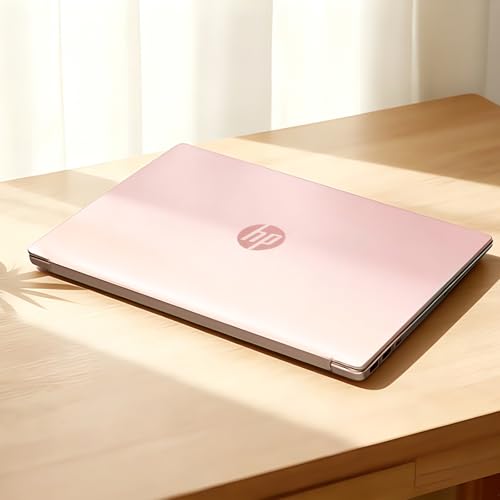 Image of HP 2026 15.6 inch HD Touchscreen Laptop (Pink Edition) - Intel Core i3-1315U, 16GB RAM, 512GB SSD, Windows 11 Pro, Copilot AI, Numeric Keypad, Type-C, Patented KB Kit