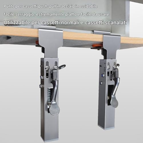 Kit de montage de guide pour armoires et commodes de chambre - 3