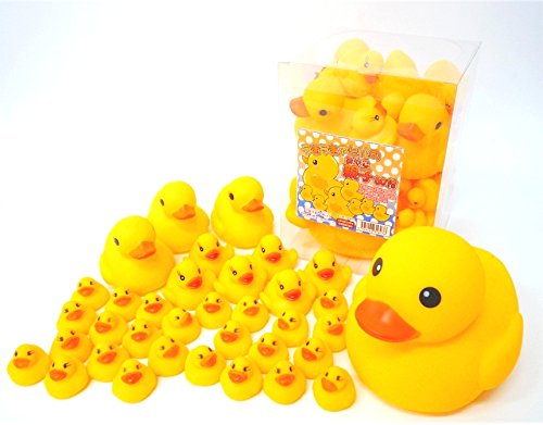 うきうきアヒルの親子60個入 (スーパーボールすくい 景品 おもちゃ)