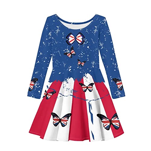 Robe d'été à manches longues pour les journées de jeu au parc 100 cm