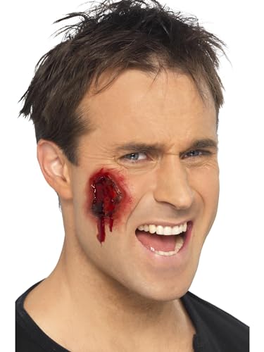 Smiffy's Smiffys Heridas sangrientas, color de piel, mutilaciones de Hollywood, 12 unidades Halloween