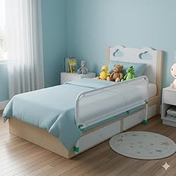 grade de proteção para cama infantil
